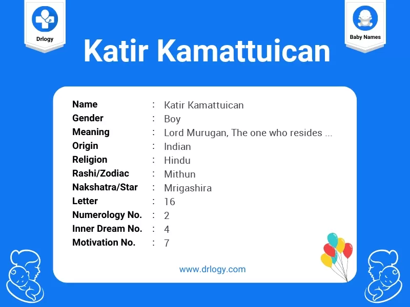 Katir Kamattuican Name Meaning